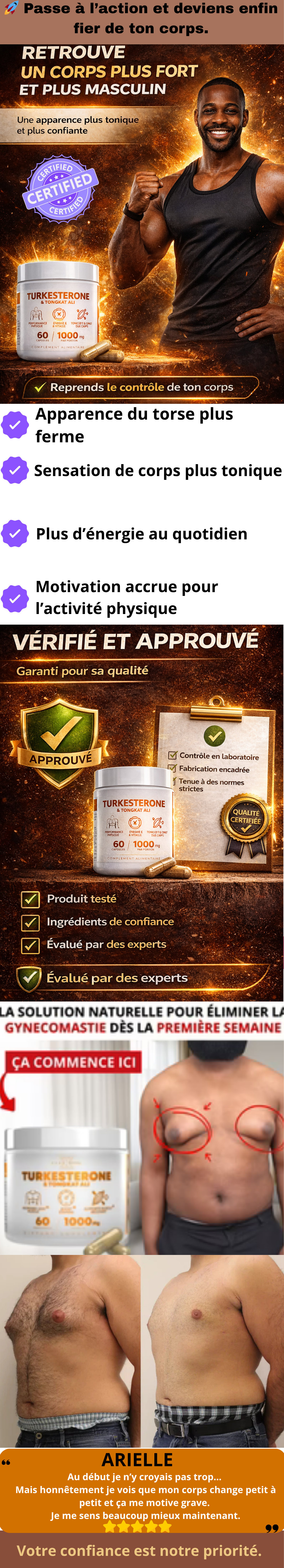 Retrouve un torse plus ferme et plus masculin naturellement
