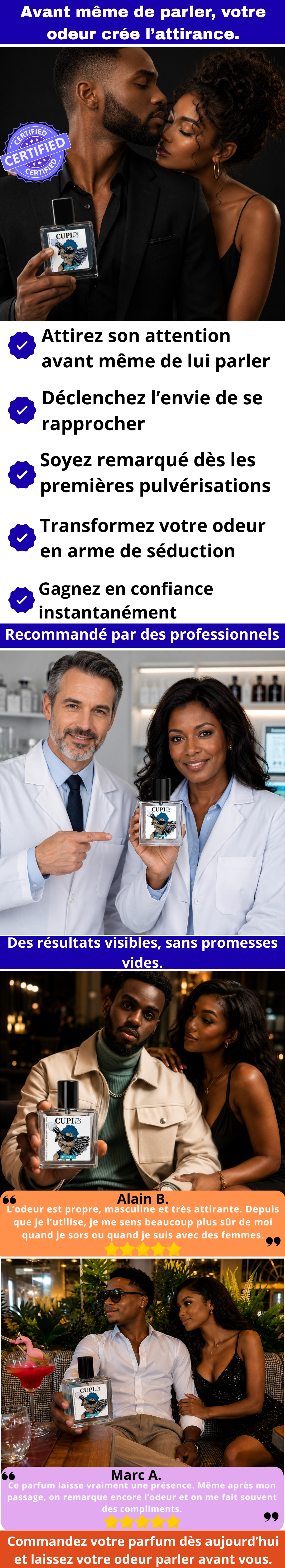 Le parfum masculin qui attire les regards des femmes