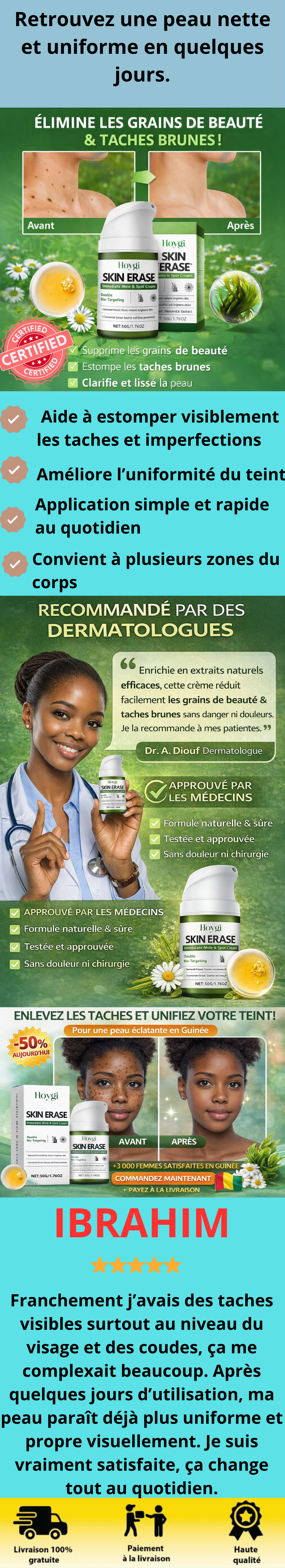 CRÈME ANTI TACHES