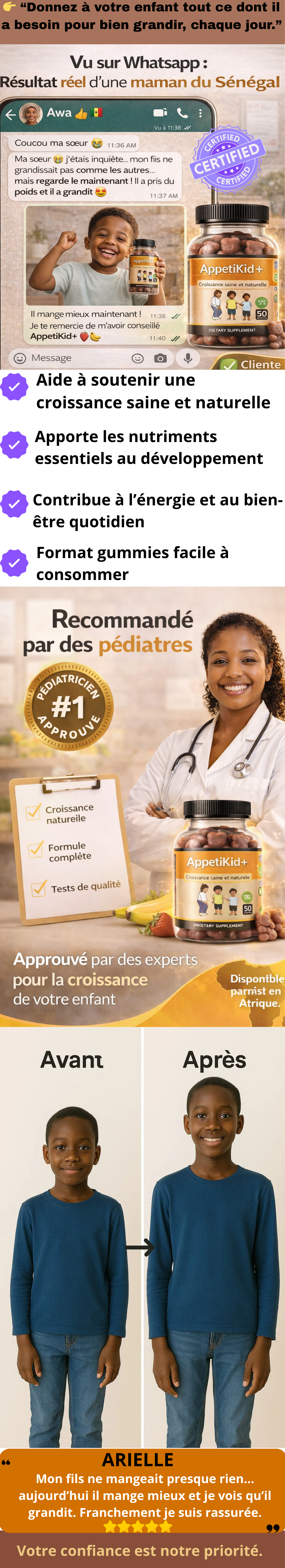Gummies Croissance Enfant – Soutien au Développement Naturel